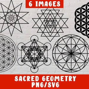 Sacred Geometry SVG Cut File - Yantra Mandala Lotus Yoga (vinyl decal cameo cricut iron on transfer on mug shirt fabric design)