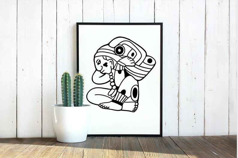 Maya SVG Cut File Mayan Svg Mexican Svg Mexico vinyl | Etsy