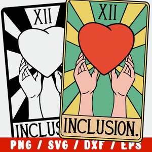 Archivo de corte SVG para maestro de educación especial - Inclusión SVG - Maestro de educación especial (diseño de tela para taza, camisa y transferencia de plancha de silueta cameo Cricut)