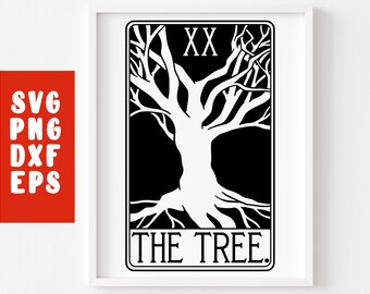 Tree Svg - Family Trees - Tarot Card