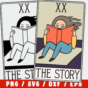 Libro SVG - La Historia de la Carta del Tarot - Lectura