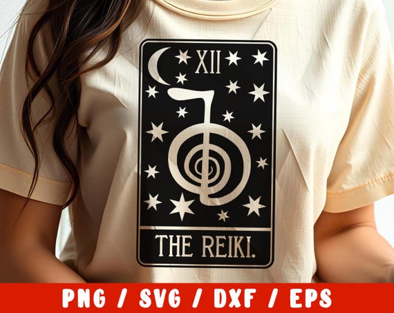 Reiki SVG - Alternative Medicine svg - Tarot Card svg - Healer Yoga Meditation Acupuncture - Chakras (decal silhouette cameo cricut)