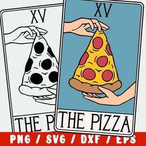 Pizza SVG - Tarotkaart - Pizzeria - Italian Food Restaurant