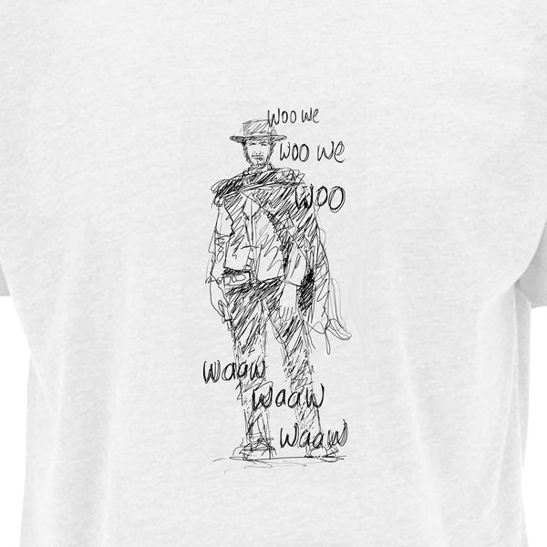 Clint Eastwood - The Good, The Bad and The Ugly - T-shirt Cowboy - T-Shirt homme - Cadeaux pour hommes - Fairwear Approved Cotton Tee