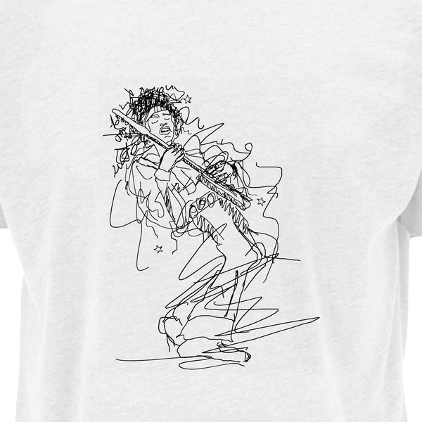 Jimi Hendrix - Rock - T-Shirts - T-Shirt Homme - Cadeaux pour hommes - Fairwear Approved Cotton Tee