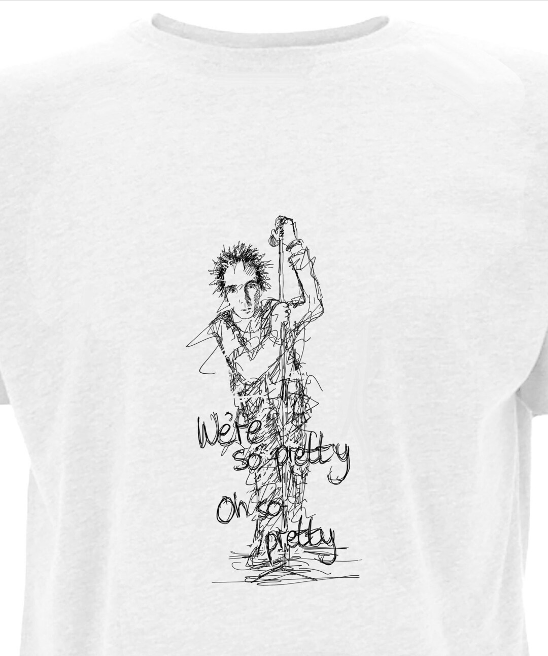 Johnny Rotten - Sex Pistols - Punk - T-shirts - Men's T Johnny Rotten - Sex Pistols - Punk - T-shirts - Men's T