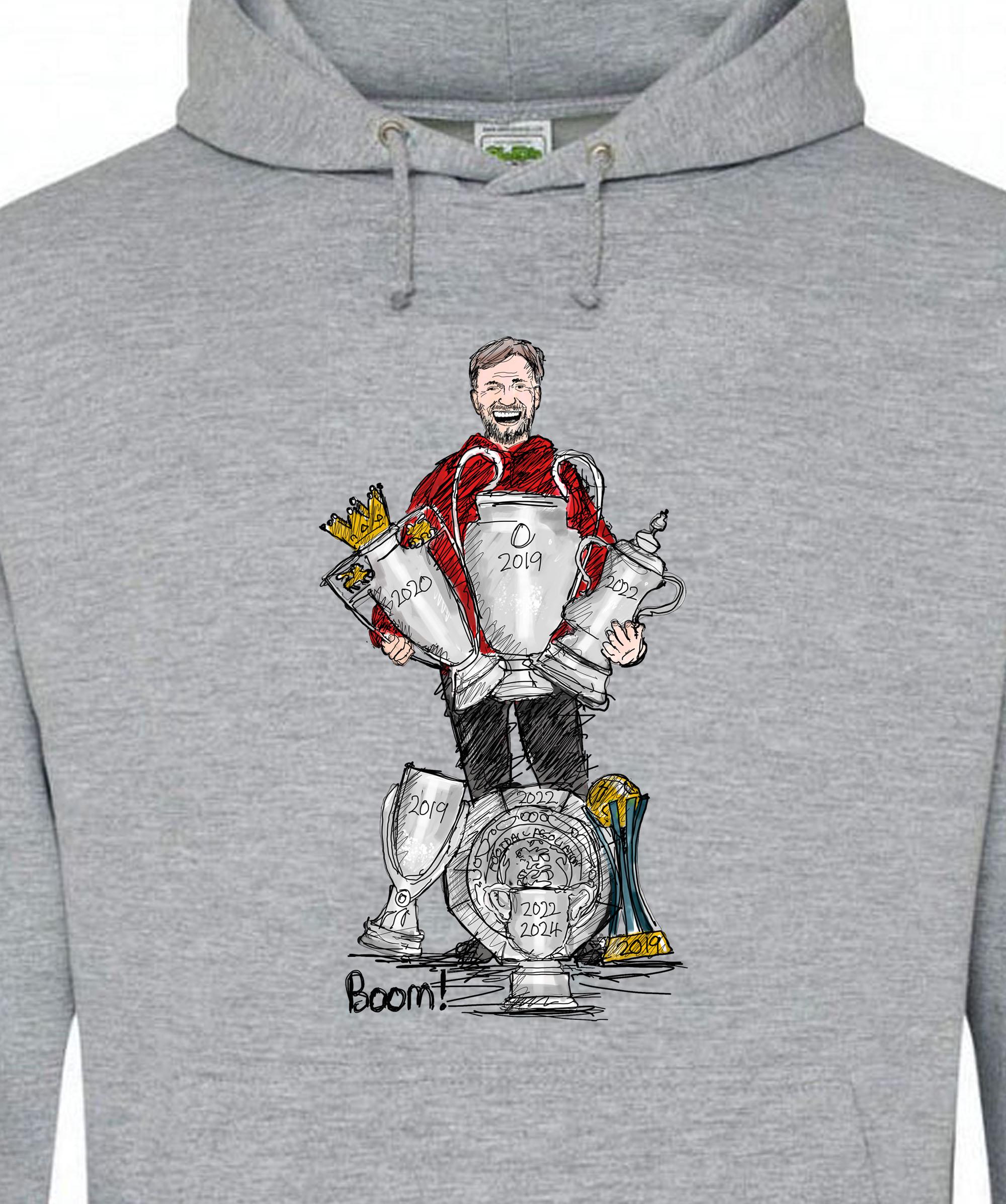 Jurgen Klopp Hoodie Colour Liverpool FC Hoody Unisex Hoodie