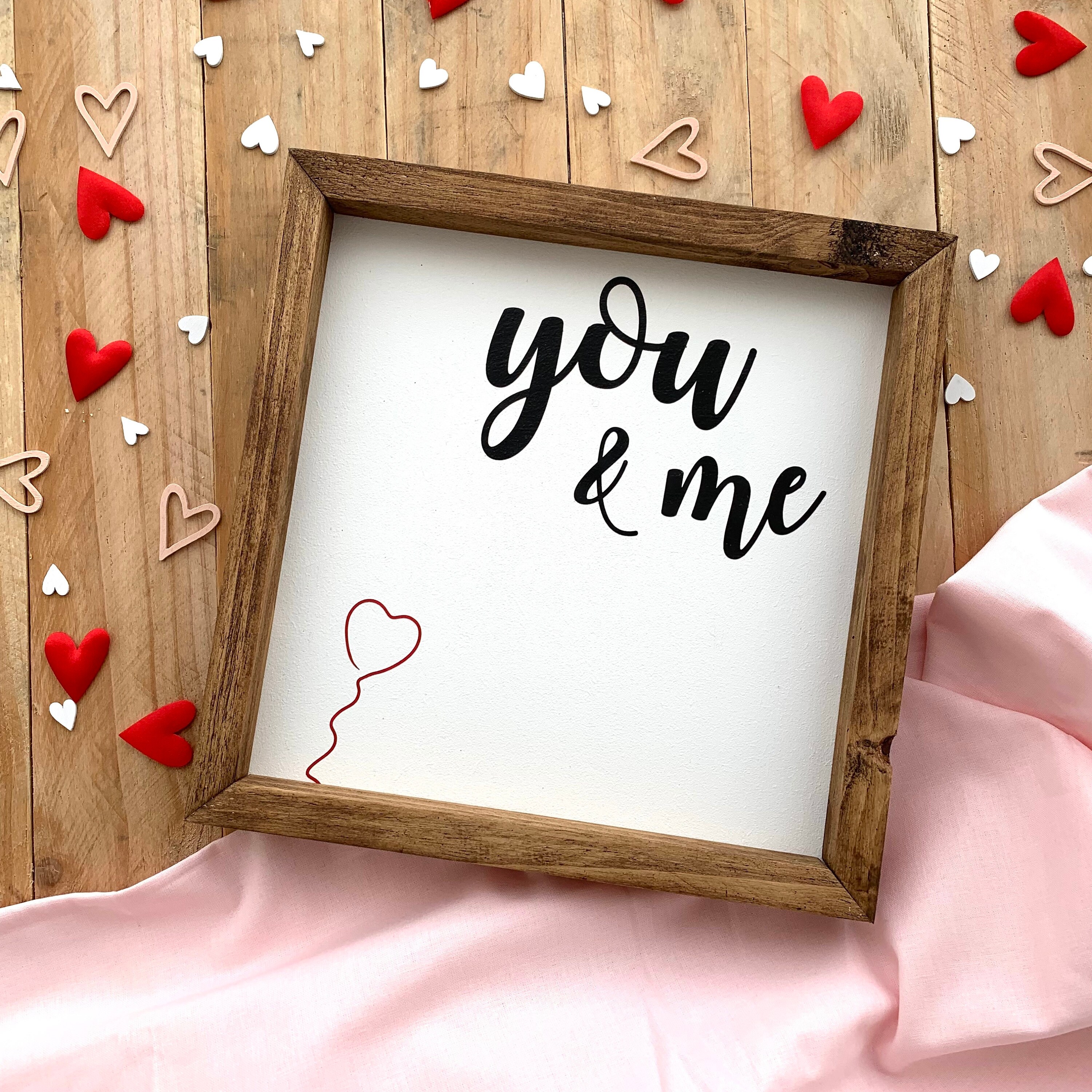 You & Me Cadre Décoratif