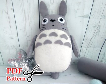 totoro plush pattern