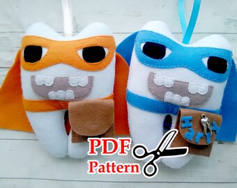 Superhero Tooth Fairy Pillow Can Be Personalized Multiple Etsy