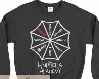 Umbrella Academy Sweatshirt Etsy