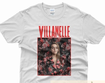 Villanelle shirt Villanelle Poster T-shirt Killing Eve shirt Killing Eve Poster T-shirt Villanelle dress FLORAL Unisex Tee Men or Women Tee