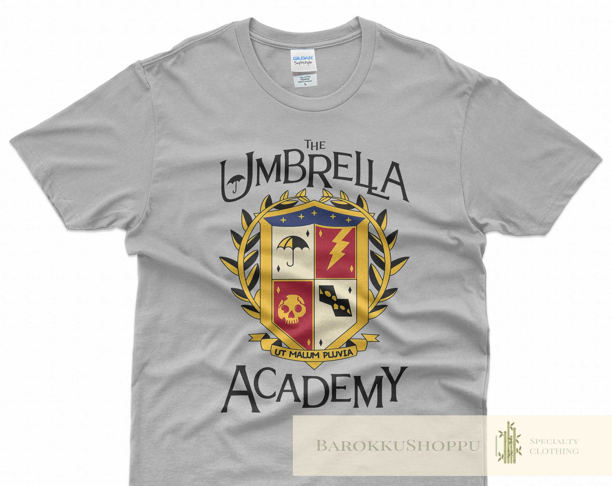 The Umbrella Academy shirt Umbrella Academy Ut Malum Pluvia T-shirt