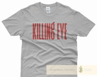 Killing Eve shirt Killing Eve T-shirt Codename Villanelle shirt Villanelle T-shirt Unisex Tee Men or Women Tee Killing Eve Logo RED
