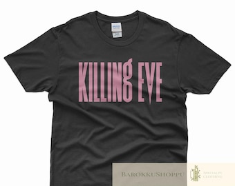 Killing Eve shirt Killing Eve T-shirt Codename Villanelle shirt Villanelle T-shirt Unisex Tee Men or Women Tee Killing Eve Logo Pink
