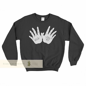 Bluza Klausa Hargreevesa Klaus Hargreeves witaj do widzenia Tatuaże T-shirt Bluza Umbrella Academy Numer Cztery Ręka Tatuaż Sweter 1