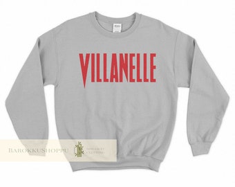 Villanelle Sweatshirt Villanelle shirt Killing Eve Sweatshirt Killing Eve Sweater Sorry Baby x Killing Eve POSTER T-shirt Unisex Sweater Tee