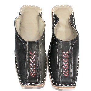 Indiase herenkleding || Mojari heren || Jutti heren || Herenpantoffels || Traditionele schoenen || Gratis verzending || Leren schoenen || Trouwschoenen