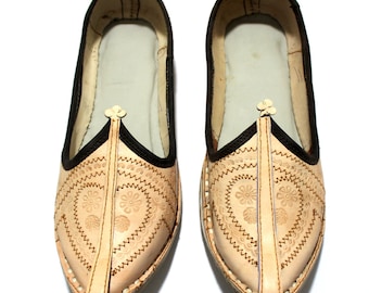 Handmade Leather Mojari Shoes | Indian Ethnic Jutti