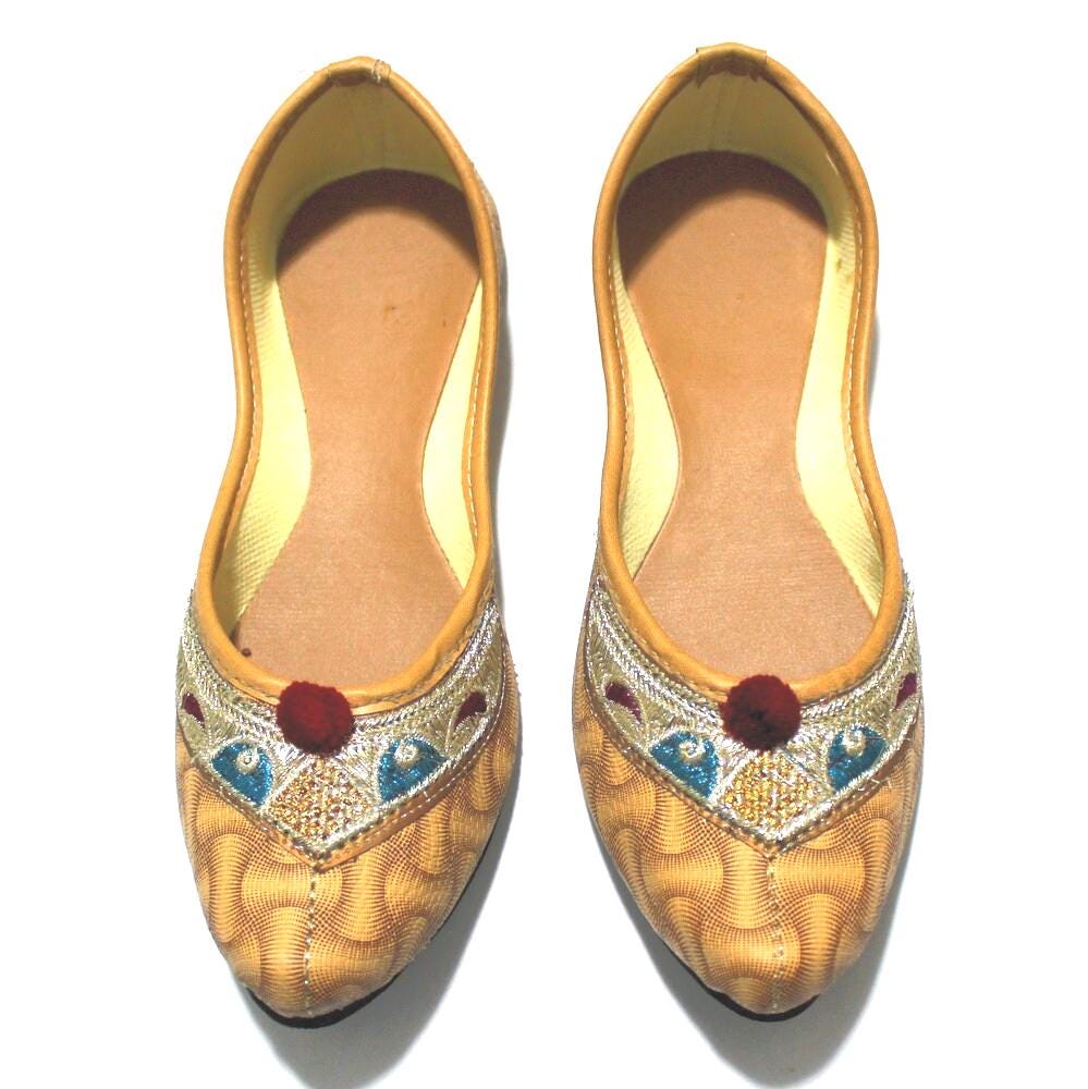 Vêtements indiens pour femmes|| Mojari pour femmes || Jutti femme || chaussures femme || Chaussures traditionnelles || Livraison gratuite || Chaussure