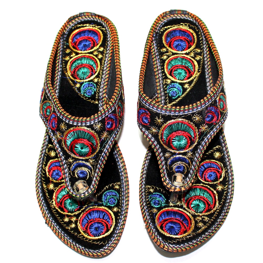 Vêtements indiens pour femmes|| Mojari pour femmes || Jutti femme || chaussures femme || Chaussures traditionnelles || Livraison gratuite || Chaussure