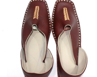 Handmade Leather Mojari Shoes: Indian Men's Jutti Wedding Shoes