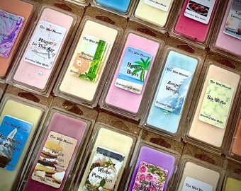 Handmade Wax Melts, Scented Wax Melts, Wax Snap Bars, Home Fragrance, Wax Melt Gifts, For Wax Melter, Wax Warmer