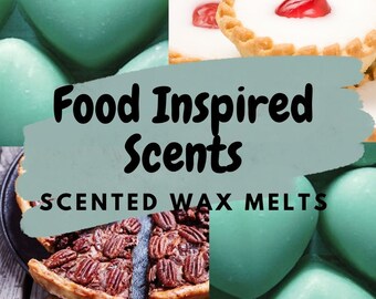 Handmade Wax Melts, Food & Drink Inspired Scented Wax Melts, Wax Melt hearts, Home Decor, Wax Melt Gifts, For Wax Melter, Wax Warmer