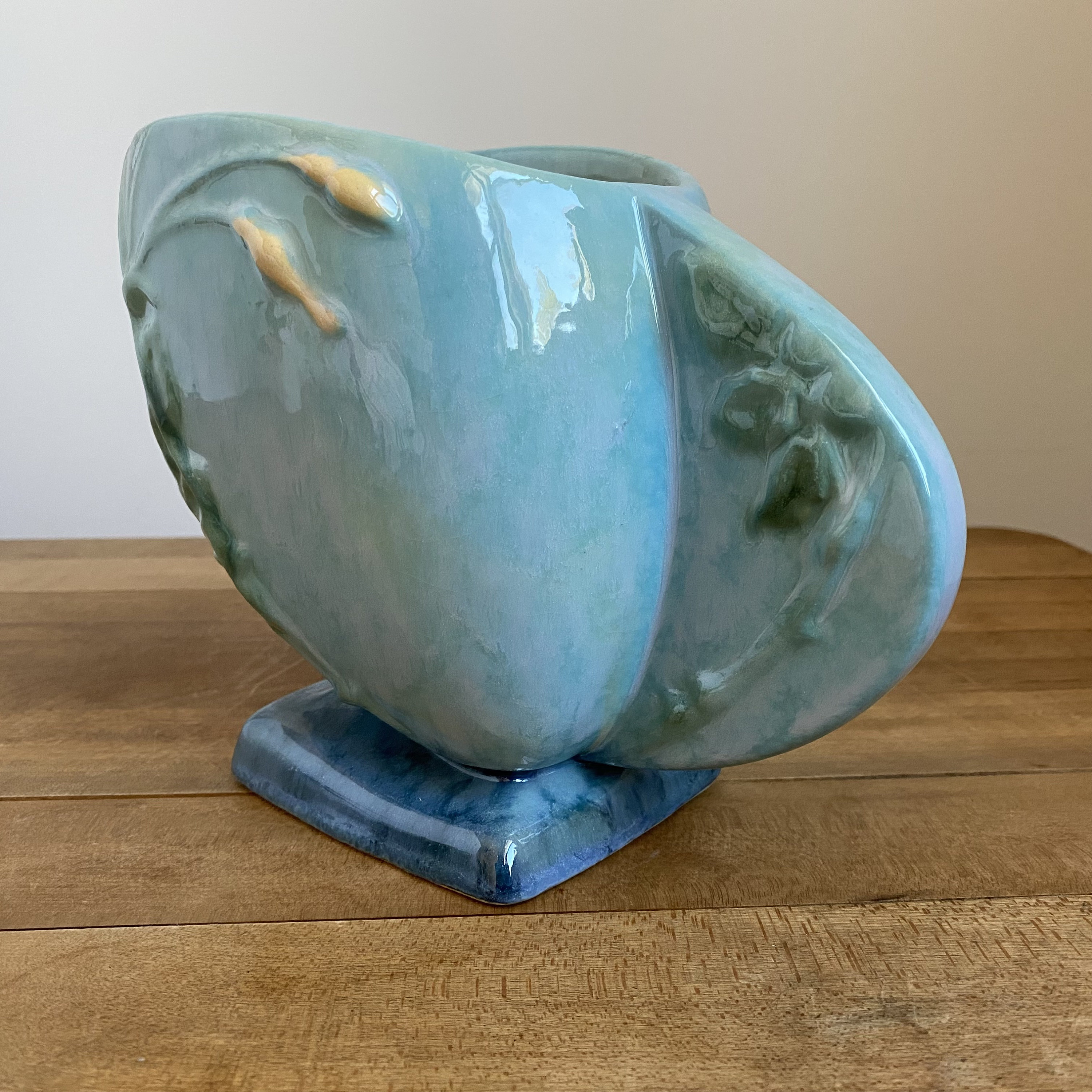 Roseville Wincraft Vase 2416 From the 1940's Roseville Blue Vase With