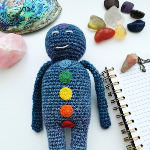 Handmade Reiki Doll for Distance Healing, Remote Energy Healer, Chakra Doll, Level 2 Reiki, Gifts for Healers, Reiki Master, Reiki Business