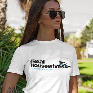 Real Housewives Custom Tshirt - The Real Housewives of Custom City Shirt with Your Text and Your Picture - Housewive Gifts Christmas B-day