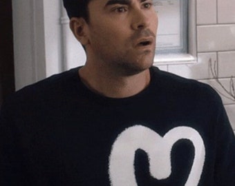 schitts creek david bird sweater