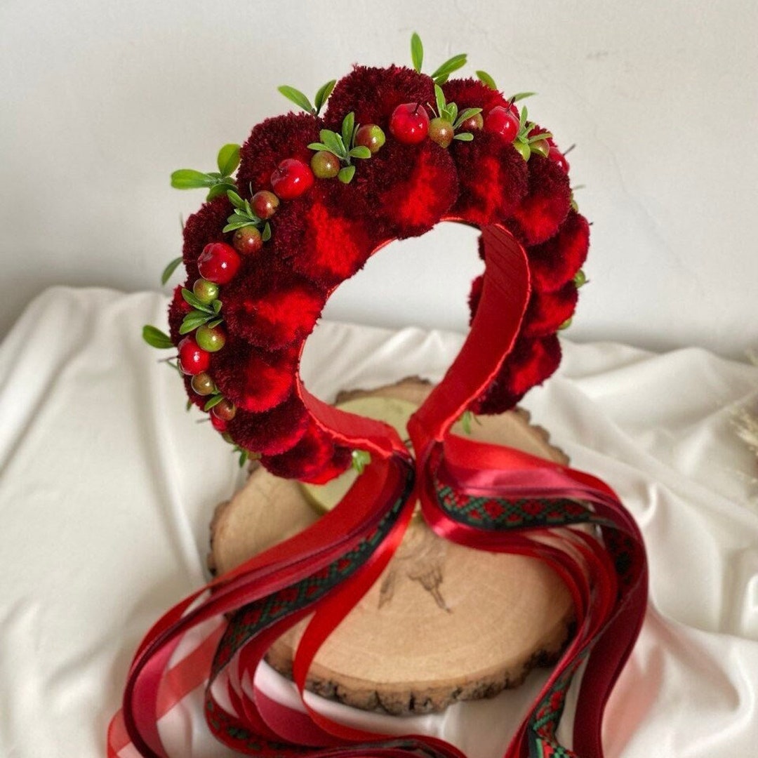 ukrainian wedding headpiece