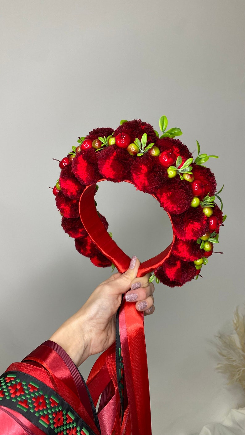ukrainian wedding headpiece