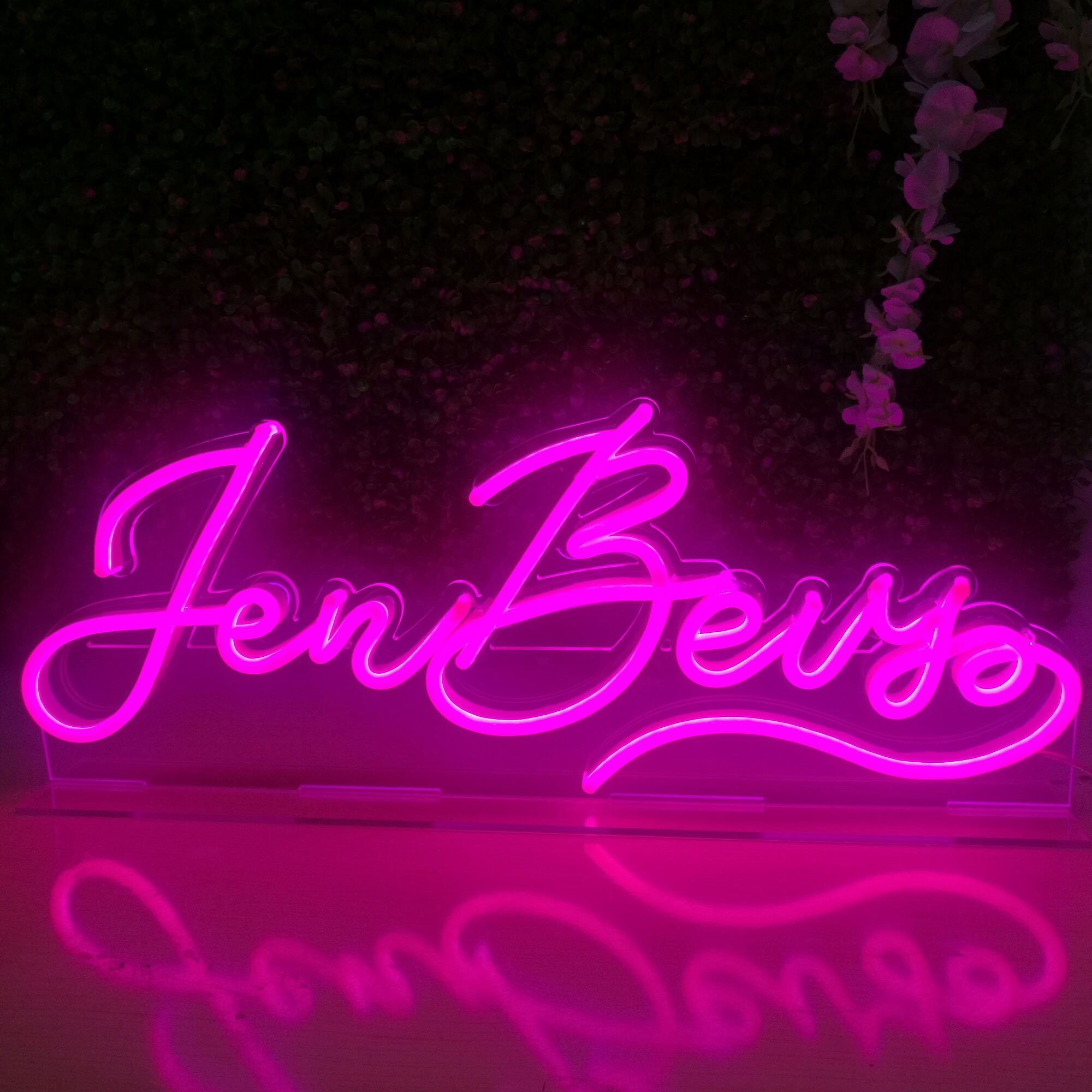 Desktop Neon Sign Stand Neon Sign Custom Flex Led Neon Light Etsy