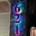 see more listings in the Backlit House Number section