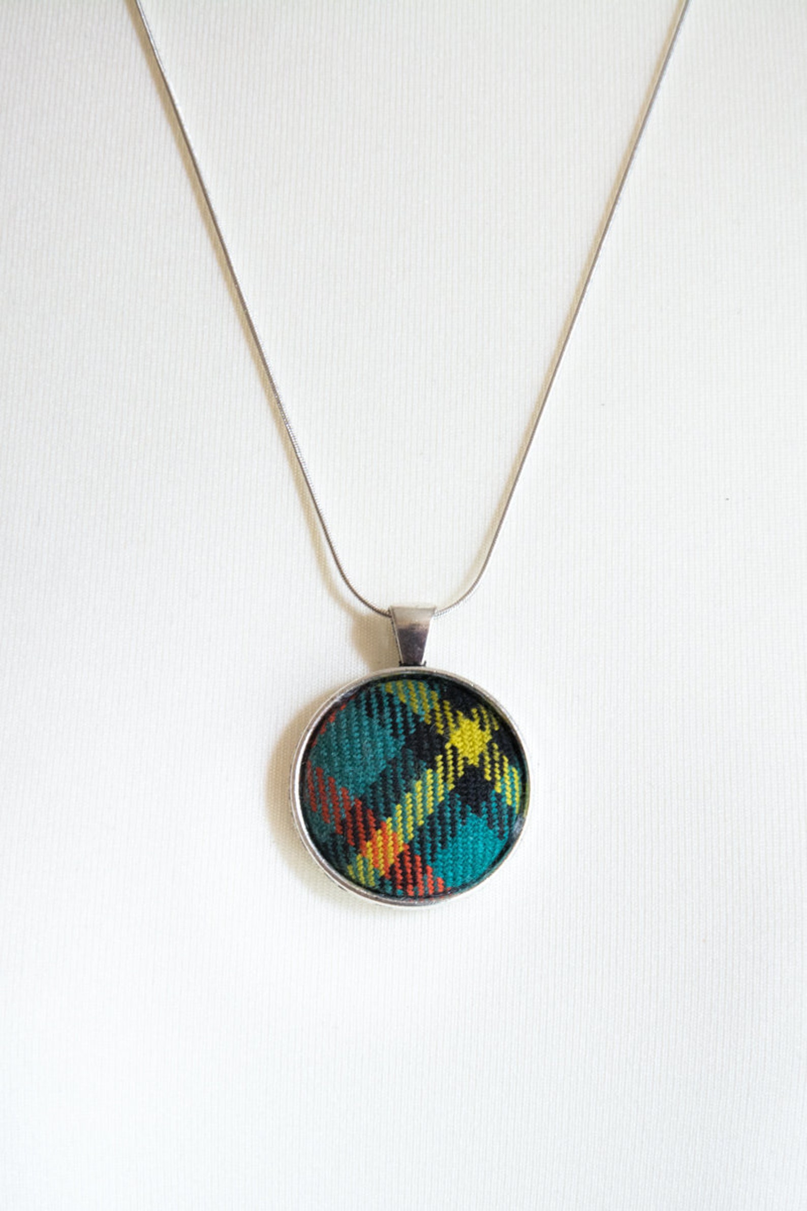 Gillies tartan pendant Gillies clan gift Tartan gifts Etsy