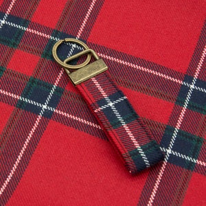 Inverness tartan key ring | Inverness tartan key fob | | Scottish tartan gift | Scottish tartan key fob