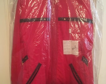 raro versus gianni versace chaqueta roja