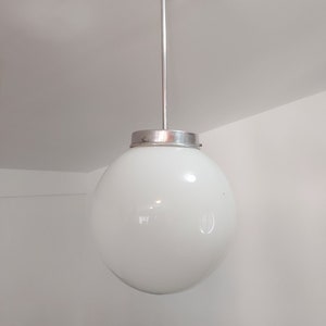 Bauhaus Style Pendant Light, 1950s