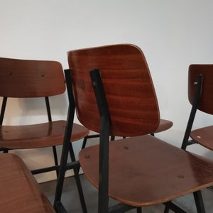 Vintage Chair, 1970s black frame