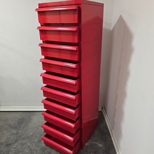 Kartell Schubladen von Simon Fussell 1970er Jahre
