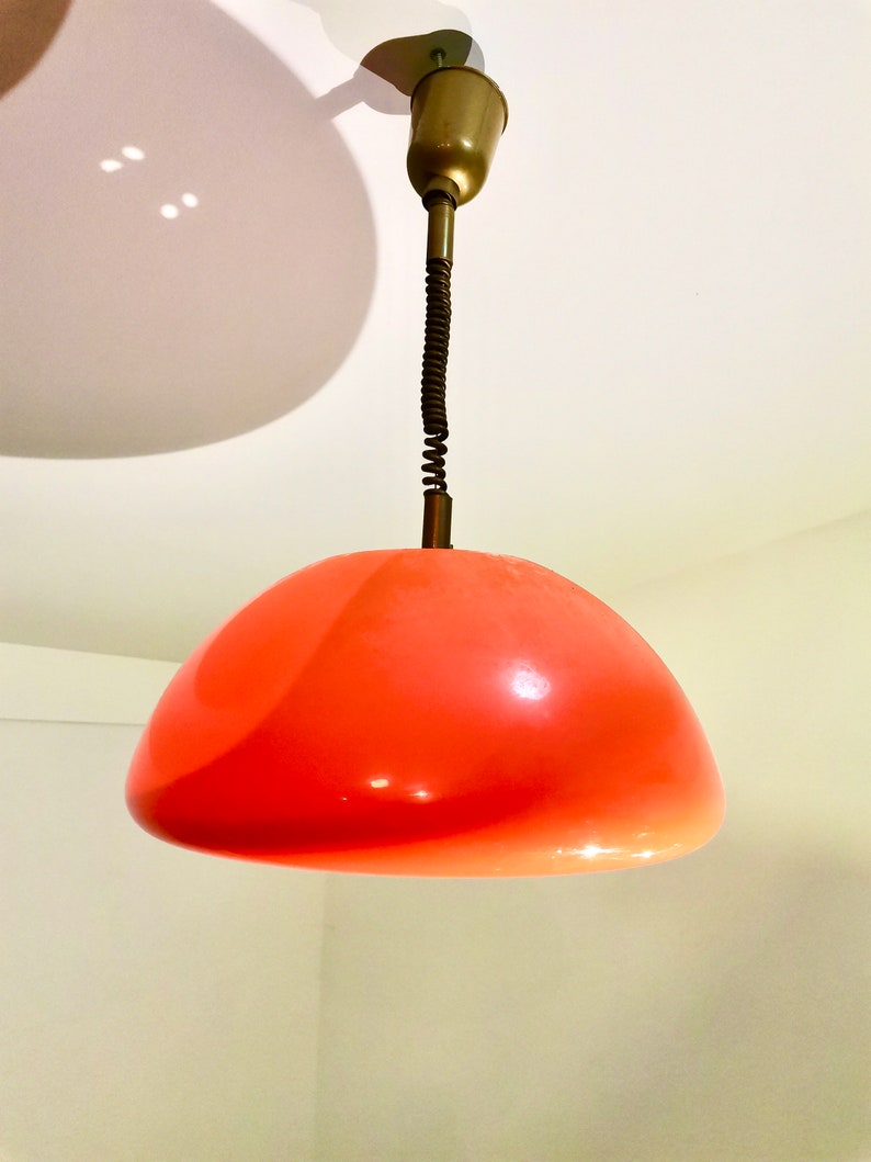 Guzzini/Meblo Pendant Light, 1970s image 5