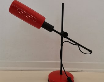 Red Table Lamp, 1970s