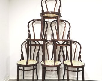 Thonet Dining chair No. 18 "Wide" 1970s, 1 of 9