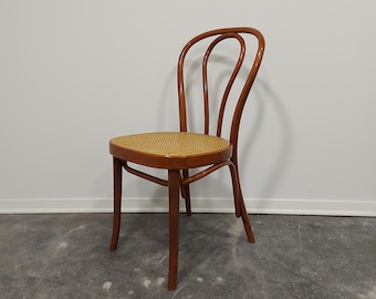 Dining chair, Bentwood cane, No. 18, 1980s