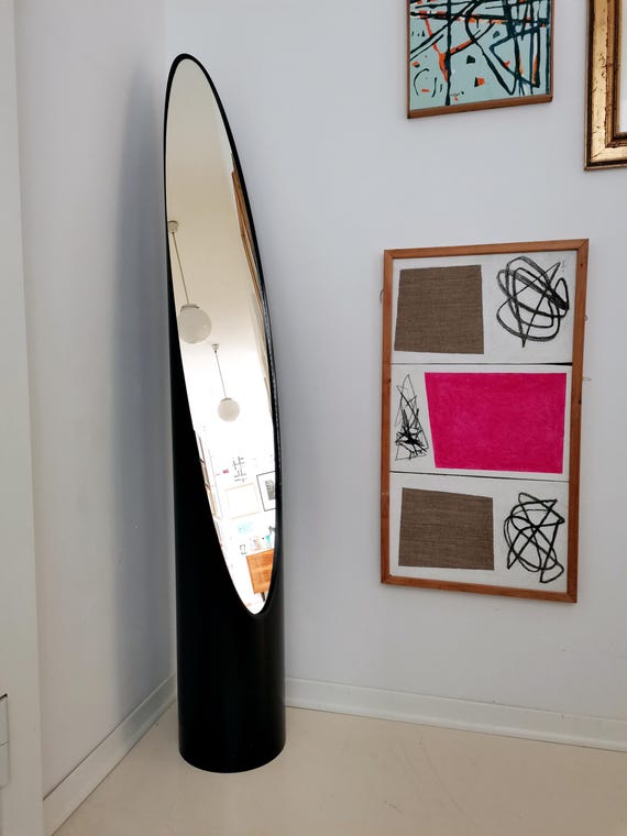 Lipstick Mirror by Rodolfo Bonetto, Italy 1960s Unghia - Etsy Canada