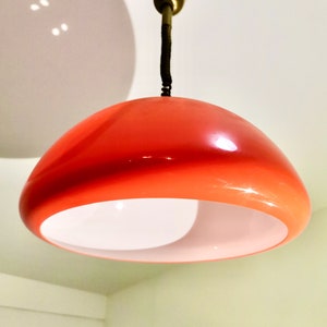 Guzzini/Meblo Pendant Light, 1970s image 3