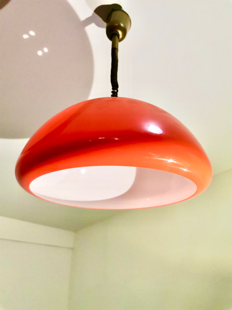 Guzzini/Meblo Pendant Light, 1970s image 1