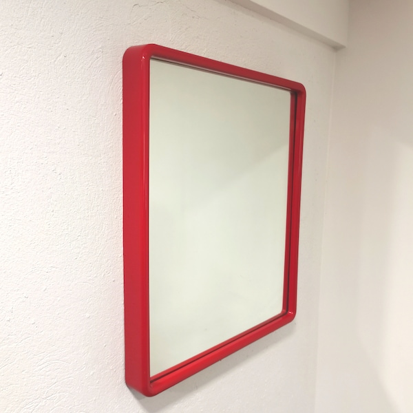 Espejo italiano vintage, década de 1970